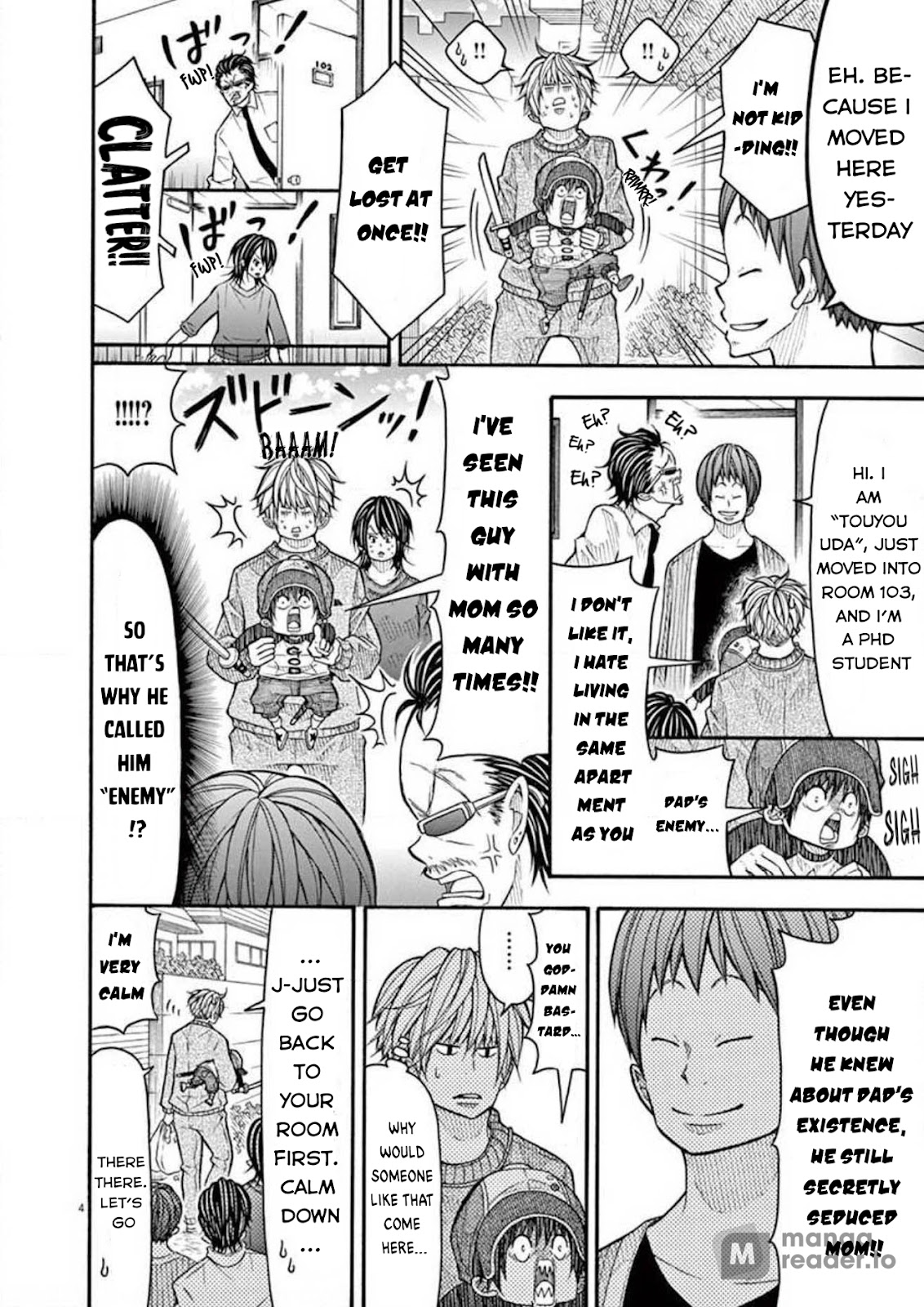 Kotaro Lives Alone, Chapter 79 image 004